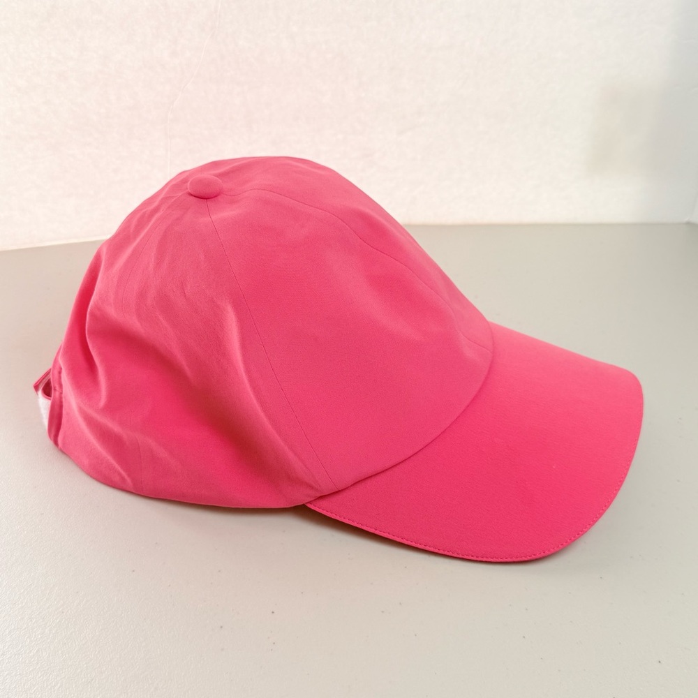 Lululemon Womens Fast and Free Running Hat Pink One Size FLAW - Picture 2 of 7